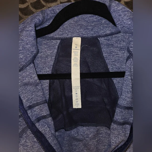 G382. Lululemon Define Jacket (Rulu) in Heathered Hero Blue - Size 12 - Picture 6 of 9
